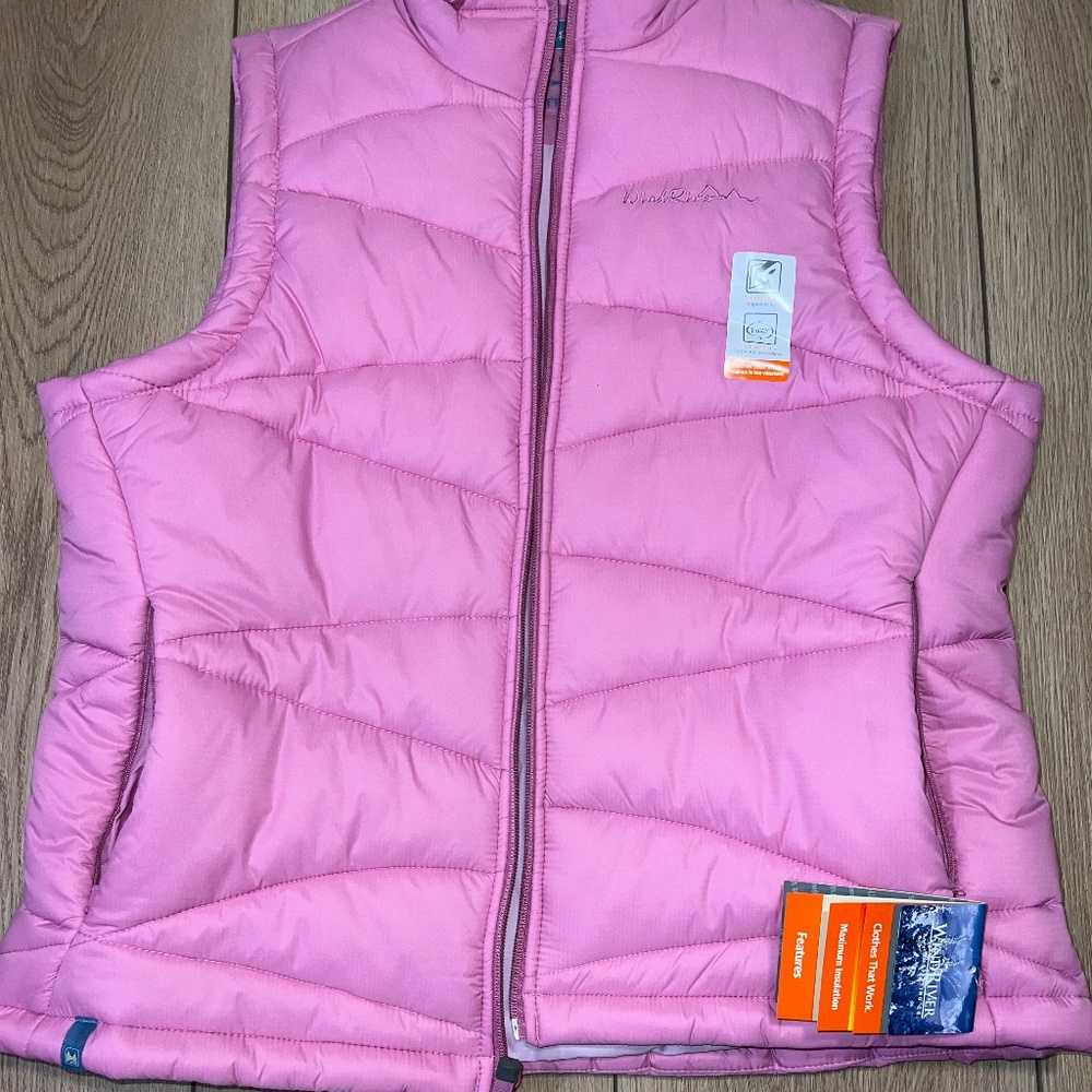 Pink Women's WindRiver T-Max Thermal Insulation Vest - Picture 4 of 10